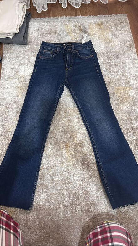 Lacivert Jean Pantolon