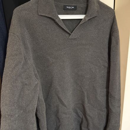 Massimo Dutti Erkek Gri Kazak