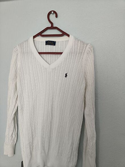 Polo Ralph Lauren Beyaz Kazak