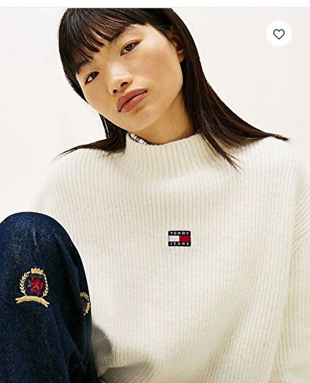 Tommy Hilfiger Beyaz Kazak