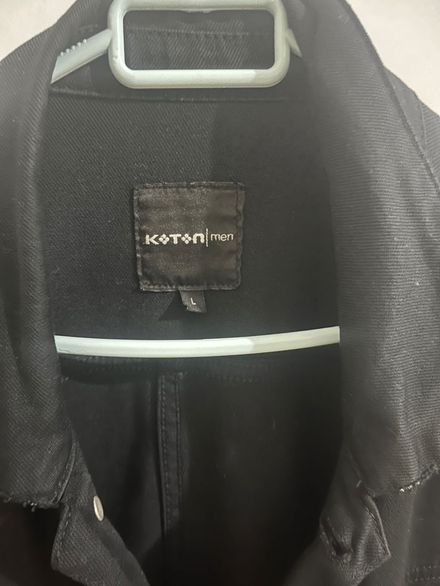 Koton Siyah Kot Ceket