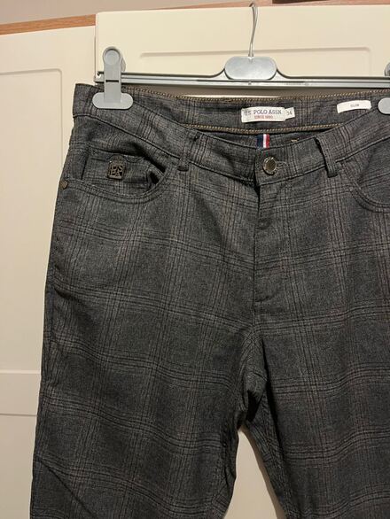 U.S. Polo Assn. Ekoseli Pantolon