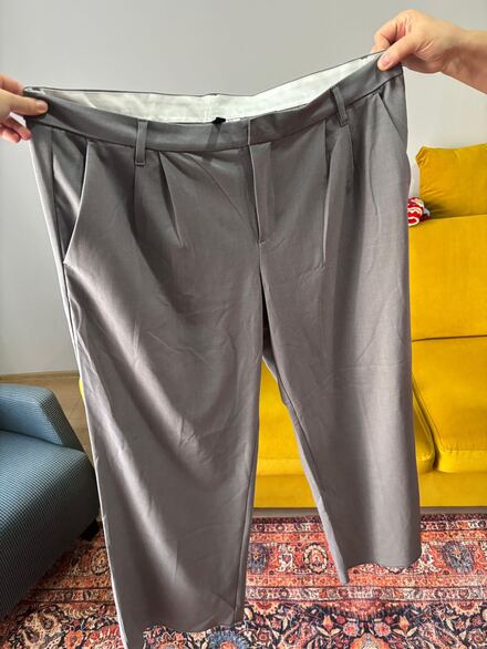 Gri Kumaş Pantolon