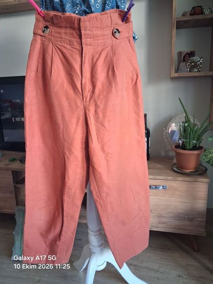 ZARA WOMAN Kiremit Pantolon