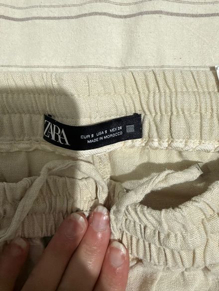Zara Bej Pantolon