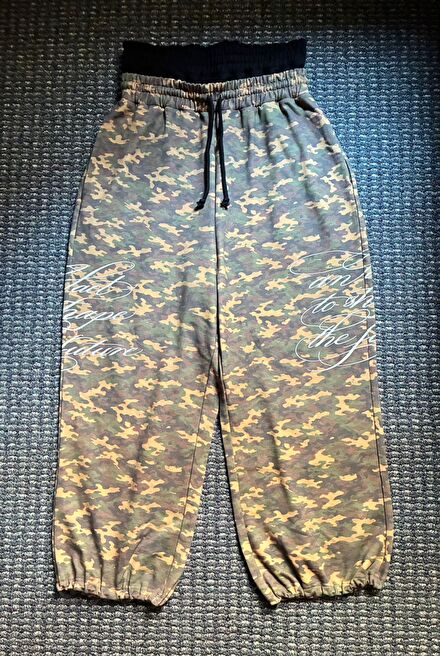 Oath Istanbul Camo Doubl waist Sweatpant