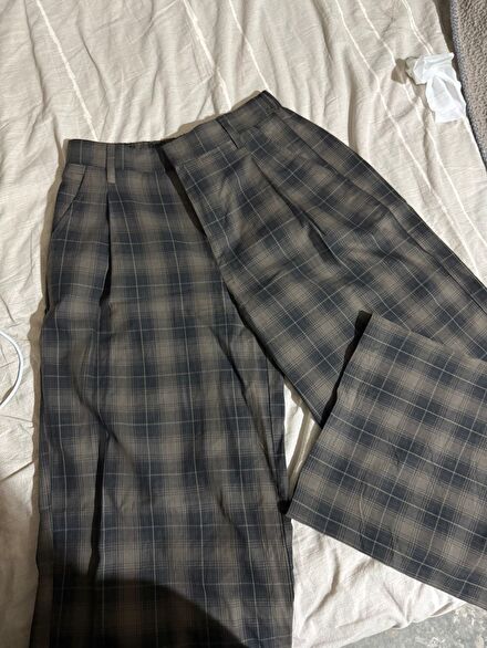 Bershka viral ekose pantolon