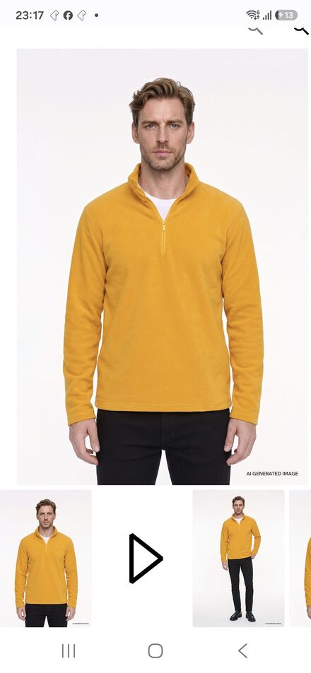 Altınyıldız Hardal Polar Sweatshirt