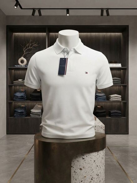 Tommy Hilfiger Erkek Polo Yaka T-Shirt