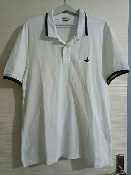 BEYMEN CLUB Beyaz Polo Yaka T-Shirt
