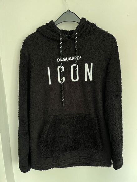 Siyah Polar Sweatshirt