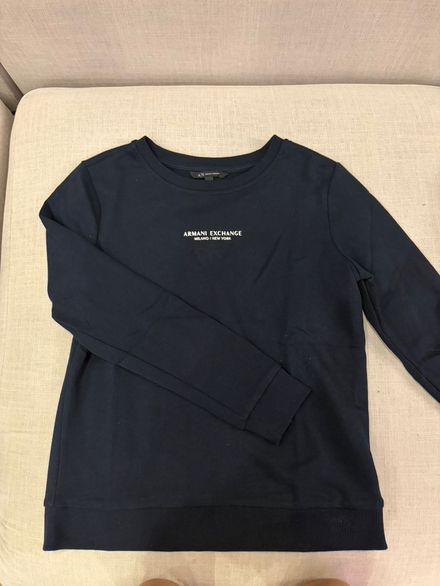 Armani Exchange Lacivert Sweatshirt