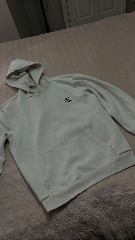 Calvin Klein CK Beyaz Sweatshirt