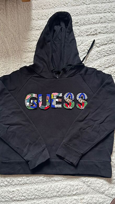 Guess Siyah Sweatshirt