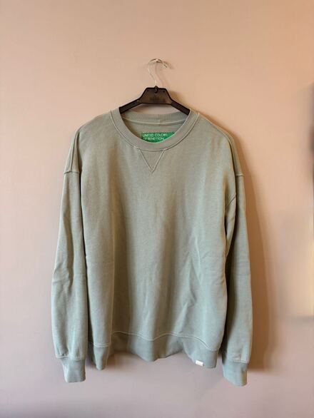 Benetton Sweatshirt unisex %100 pamuk S