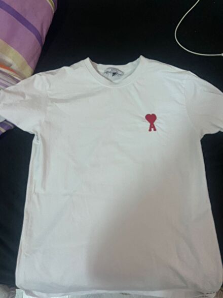 Ami Paris Beyaz T-Shirt
