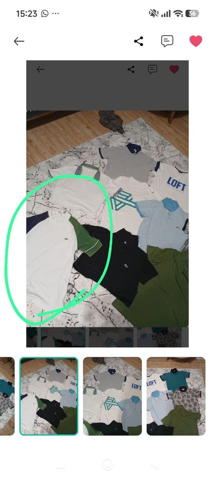 özel ilan kolu renkli Lacoste