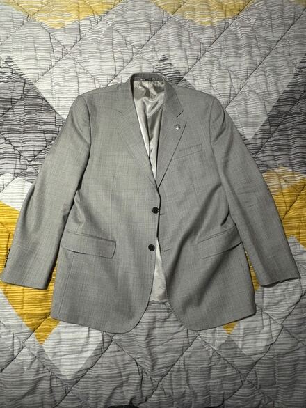 D’S Damat Marka Gri Blazer Takım Elbise