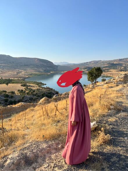 Tesettür Pudra Pembe Tunik
