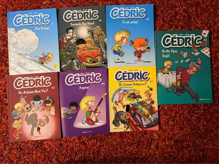 Cedric Çizgi Roman Seti