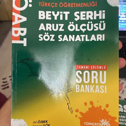 Beyit Şerhi Aruz Ölçüsü Kitabı