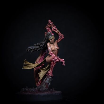 D&D Elf Kadın Canavar Figür