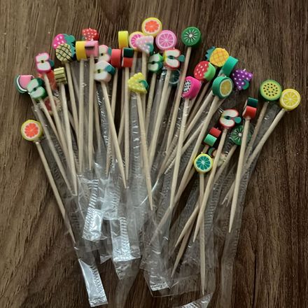 Meyveli Kokteyl Kürdanları (40 Adet)