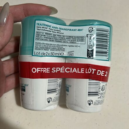 Vichy Antiperspirant Deodorant Set