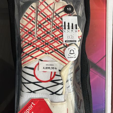 Sıfır uhlsport kaleci eldiveni