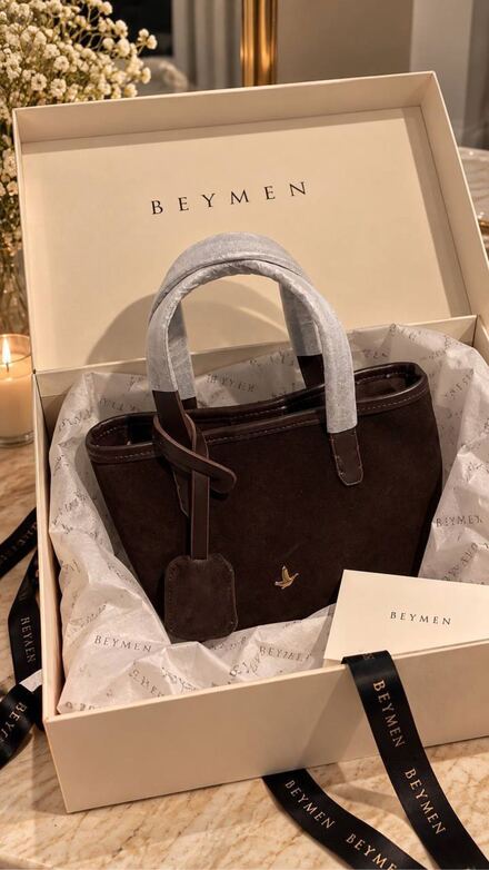 Beymen süet Tote Çanta
