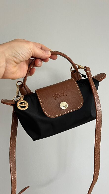 Longchamp Mini pouch siyah