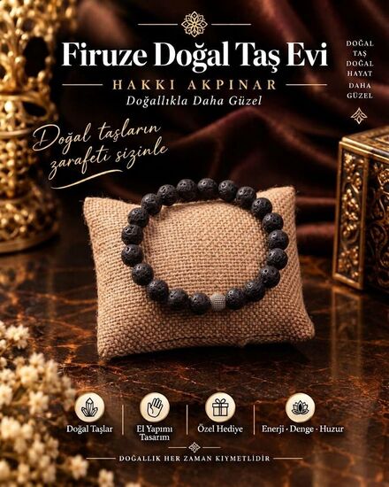 Lav Taşı Doğal Taş 8mm