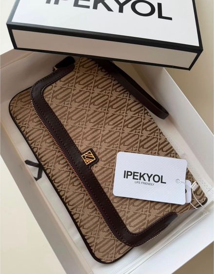 İpekyol Desenli El Çantası