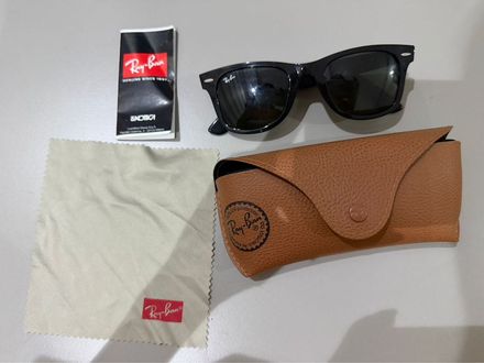Ray-Ban Siyah wayferer Güneş Gözlüğü