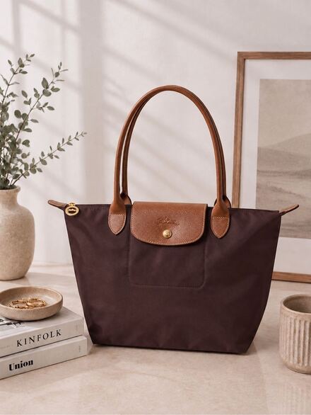 Longchamp Bakır Omuz Çantası