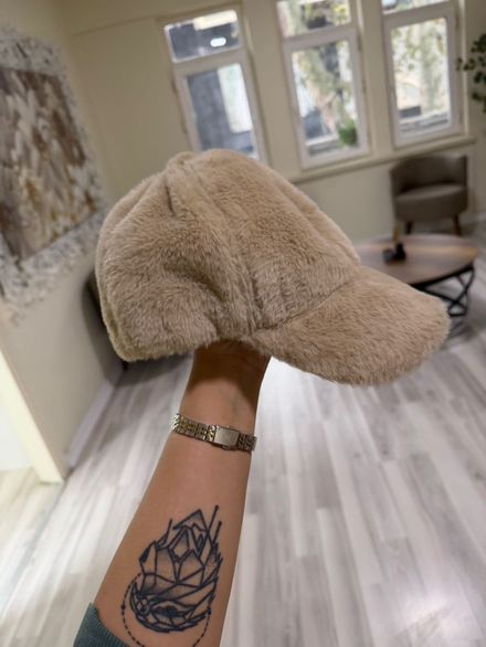 Peluş Kışlık Şapka