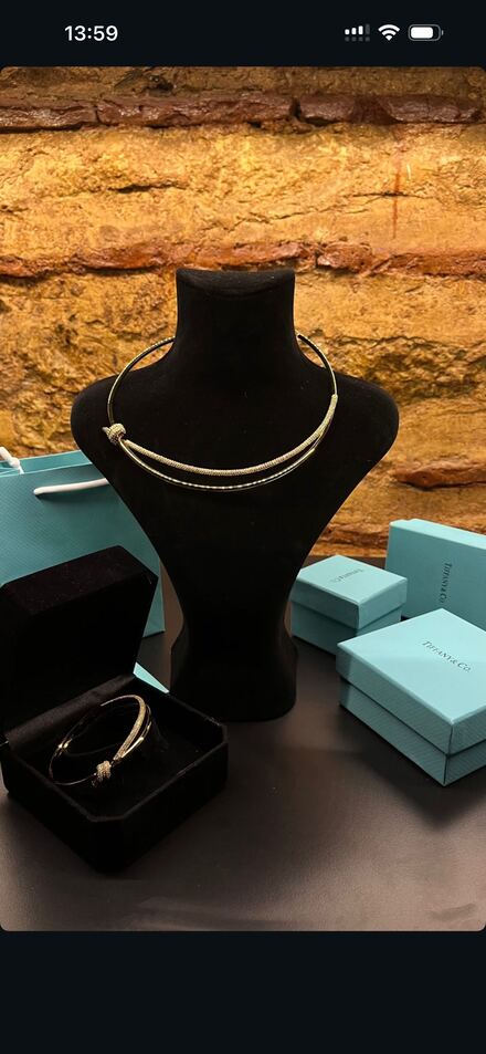Tiffany & Co Double Row Knot Set