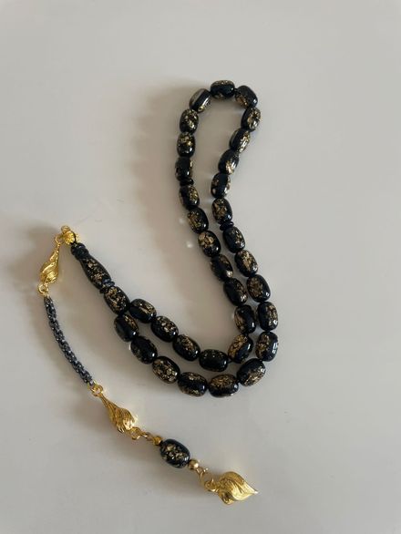 🔥golden rosary özel tasarım püskül🔥