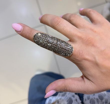 Zara model Taşlı Yüzük