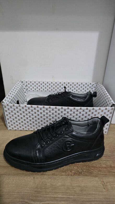 Tergan Saf Deri Sneaker