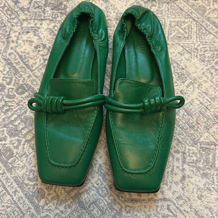 Yeşil Loafer Ayakkabı