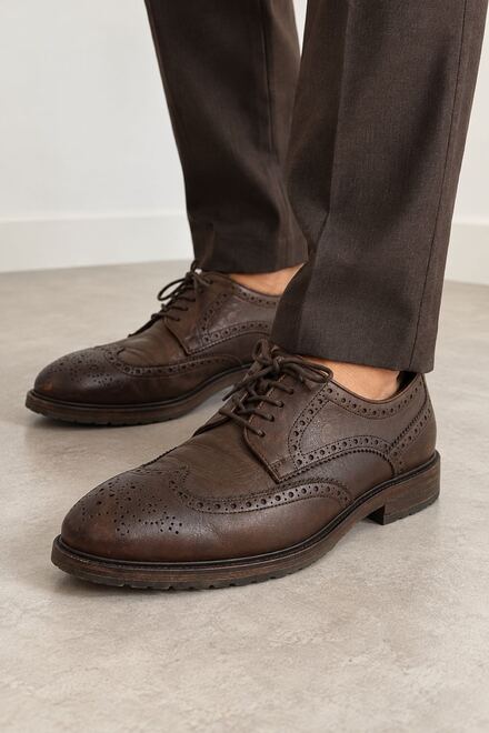 Kahverengi Oxford Ayakkabı