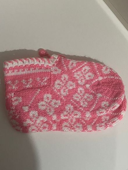 Pembe Desenli Patik