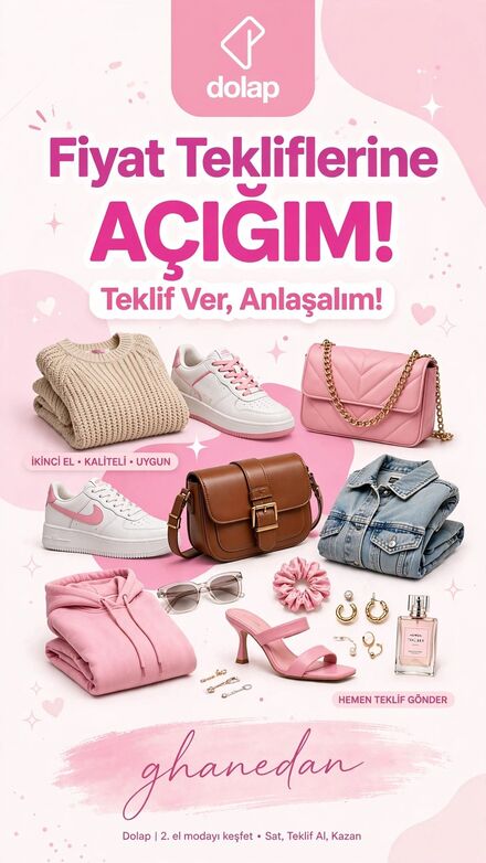 Spor Ayakkabı, Çanta, Giyim Seti