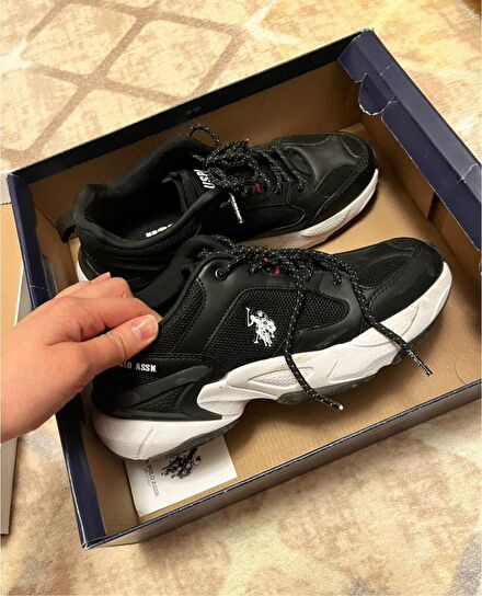 U.S. Polo Assn. Siyah Sneaker (sıfır )