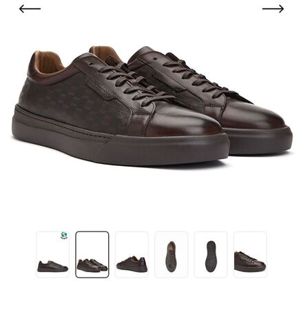 George Hogg Deri Sneaker
