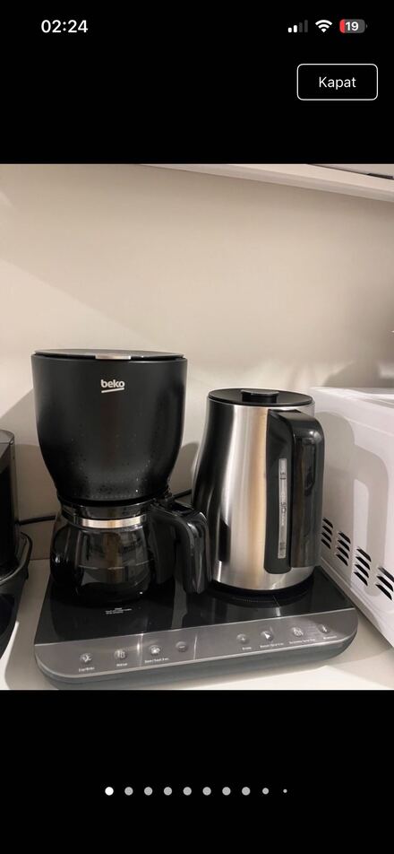 Beko Filtre Çay Makinesi ve Su Isıtıcı