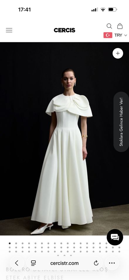 Cercis abiye Elbise nişan nikah
