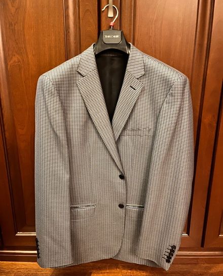 Theorie Erkek Şık Kareli Blazer Ceket