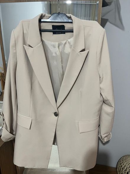 Bej Blazer Ceket